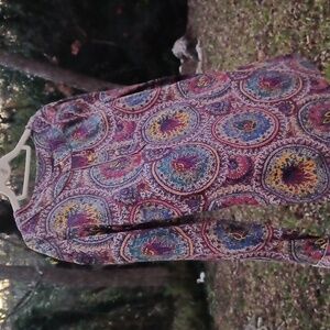 NWT Talbots Multicolor Paisley Blouse
